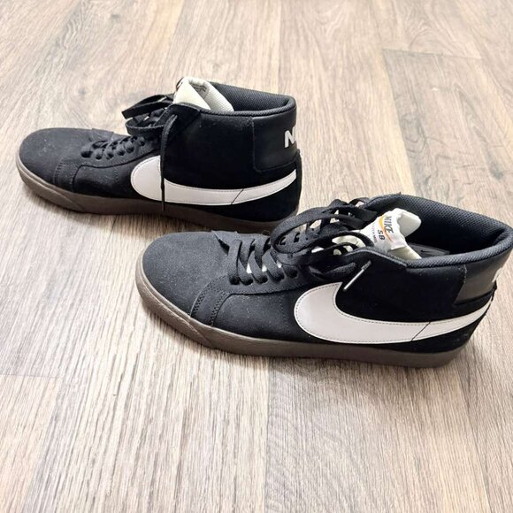 Nike Zoom Blazer Mid SB Size 11 USED - Picture 3 of 5